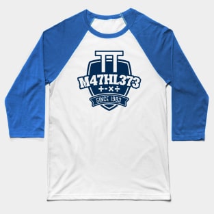 Mathlete Mono 1 Baseball T-Shirt